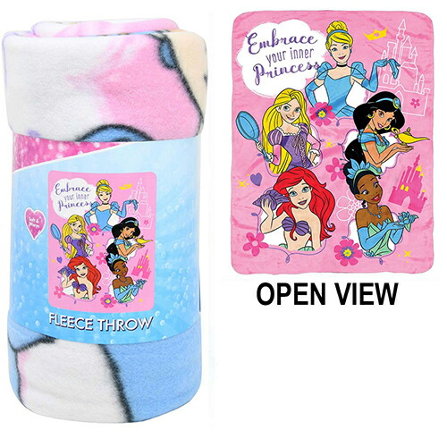 楽天市場】ディズニープリンセス フリース ブランケット 16447 グッズ