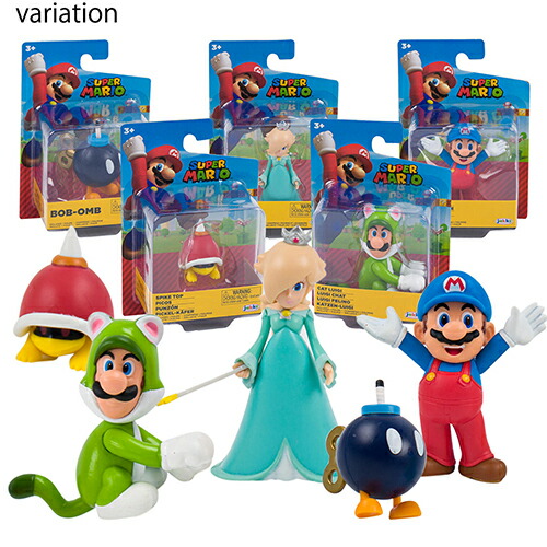 楽天市場】スーパーマリオ フィギュア 2.5”（B) キャットルイージ