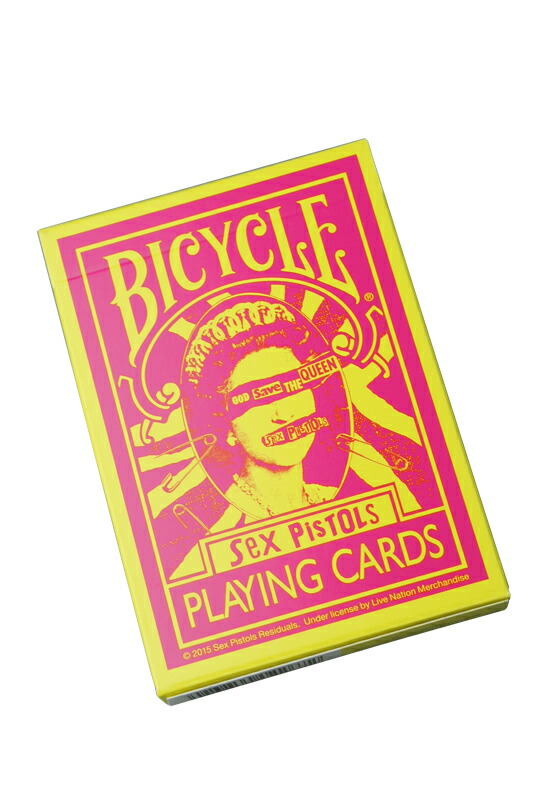 楽天市場】SEX PISTOLS BICYCLE PLAYING CARDS : MEDICOM TOY TOKYO