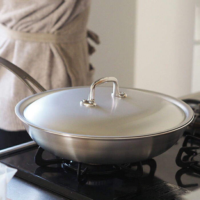 楽天市場】中尾アルミ製作所 シルクフライパン フタ 30cm / 中尾アルミ