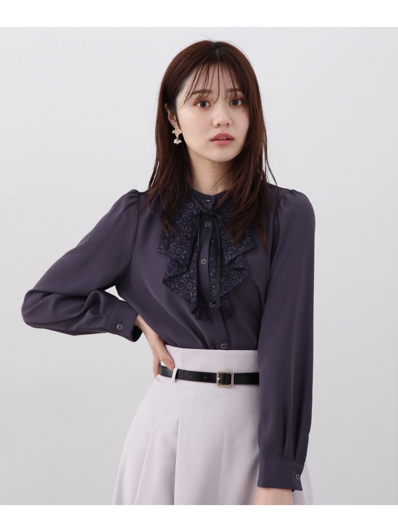 楽天市場】【SALE／30%OFF】レースディテールブラウス 24SS PROPORTION