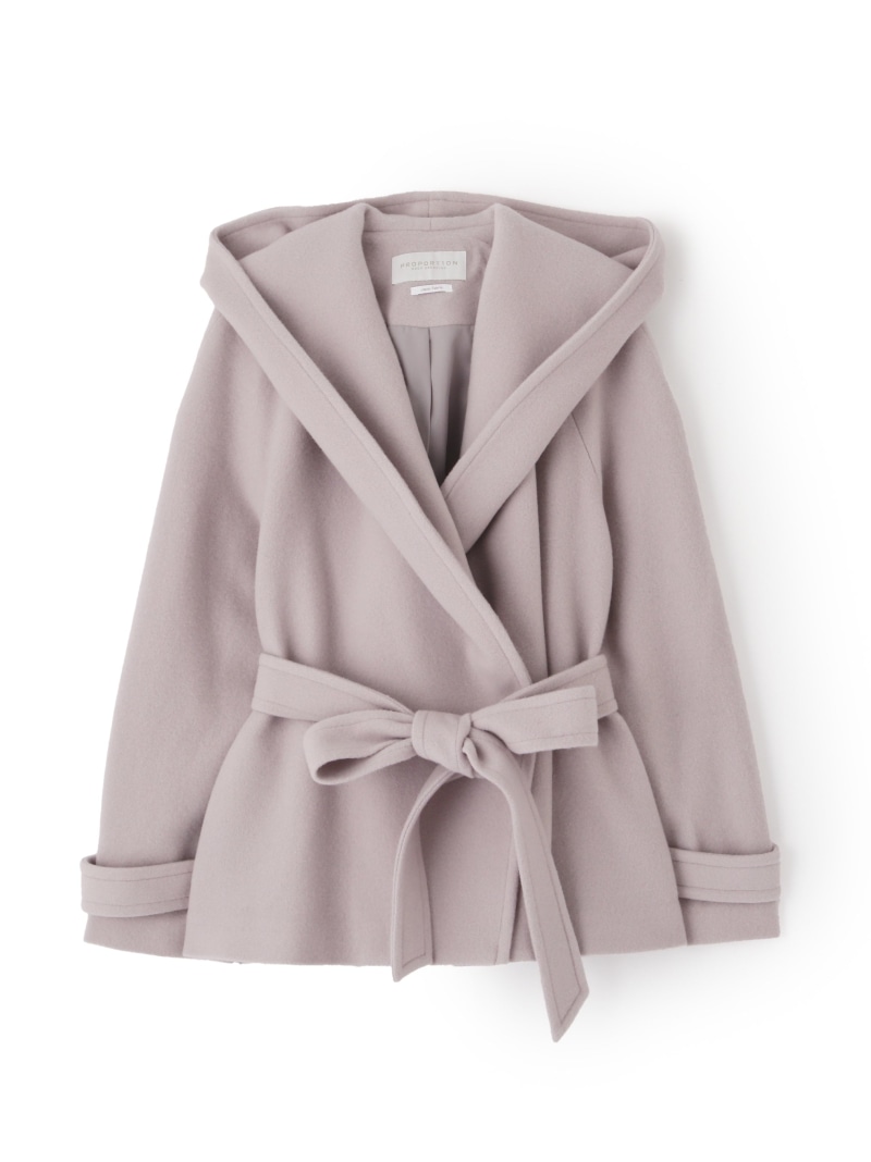 楽天市場】【SALE／50%OFF】ショート丈ガウンコート 24AW PROPORTION