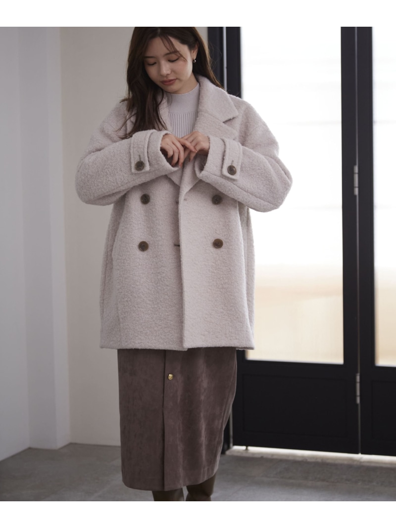 楽天市場】【SALE／50%OFF】コクーンループコート 24AW PROPORTION