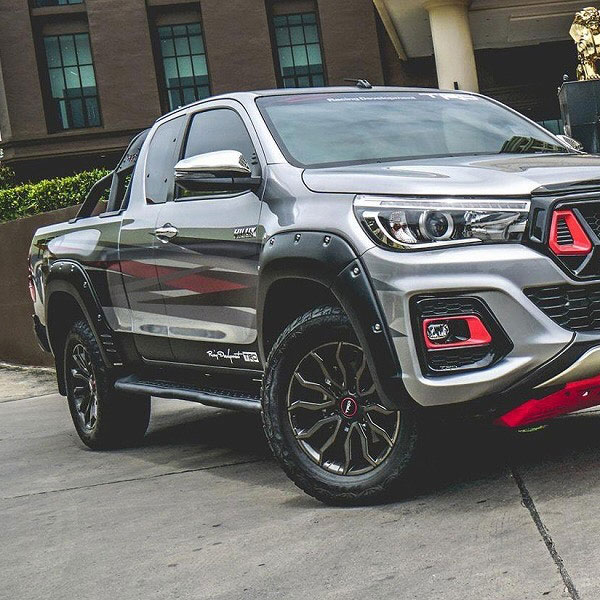 楽天市場】送料込み 新型ハイラックス オーバーフェンダー Ver3 海外