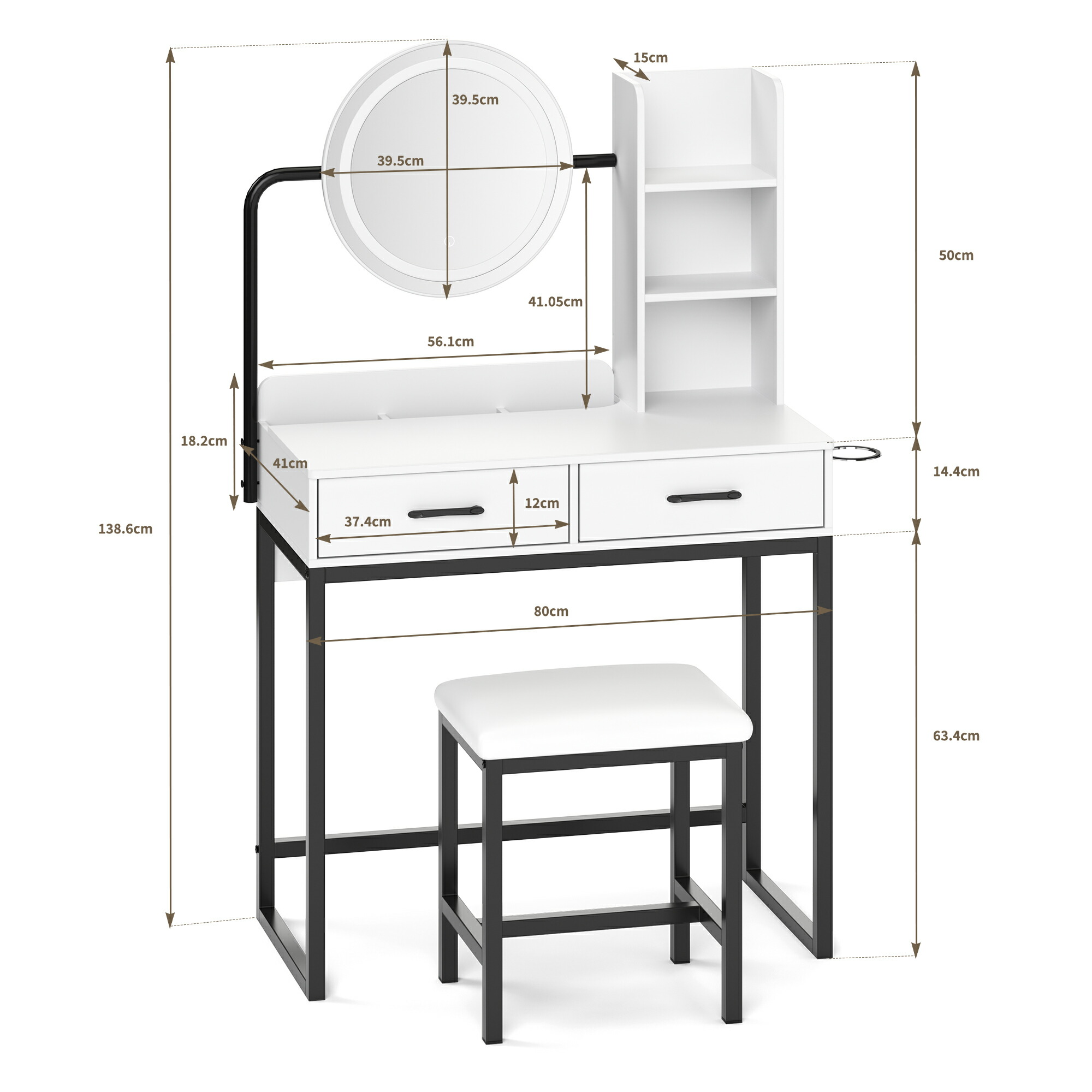 楽天市場】＼月末限定☆クーポン満載爆売中！／ドレッサー LEDライト