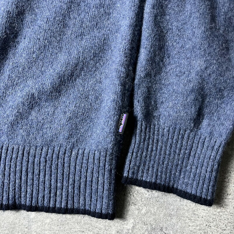 楽天市場】15年製 Patagonia ハーフジップ ウール ニット セーター XL
