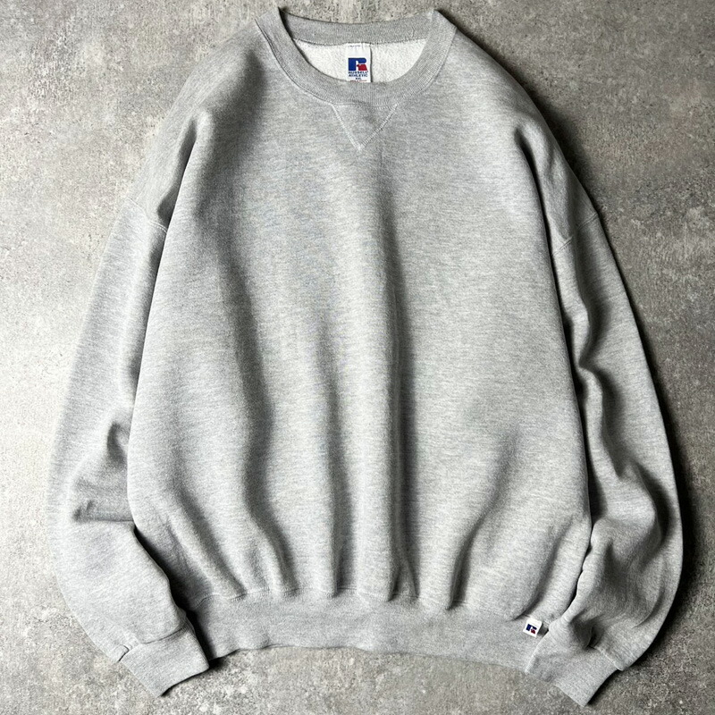 楽天市場】90s RUSSELL 無地 前V スウェット トレーナー XXL / 90年代