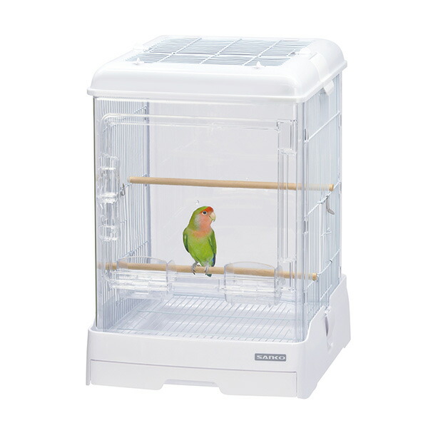 楽天市場】イージーホーム クリアバード37 ホワイト 三晃商会 ▽a