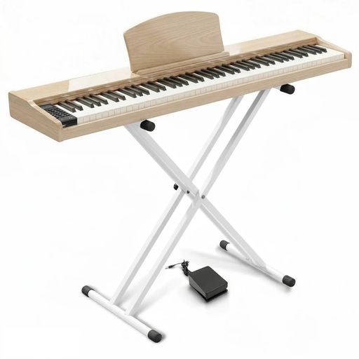 楽天市場】Longeye 電子ピアノ 88鍵盤 スタンドセットの通販