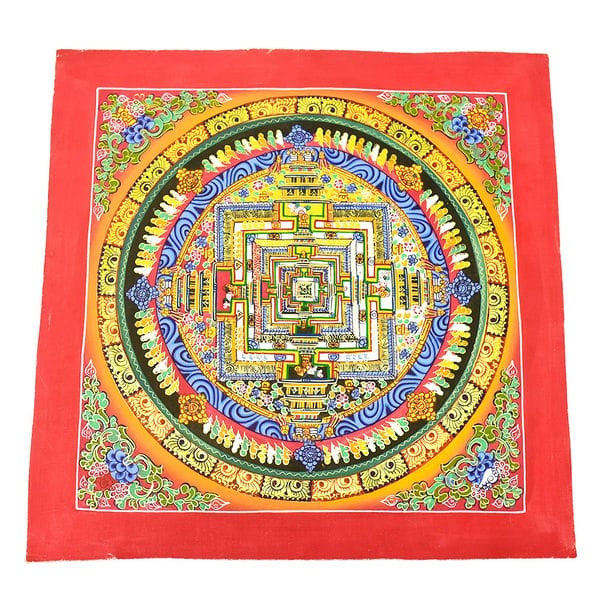 楽天市場】【一点物】チベット密教 手描き マンダラ 曼陀羅 タンカ