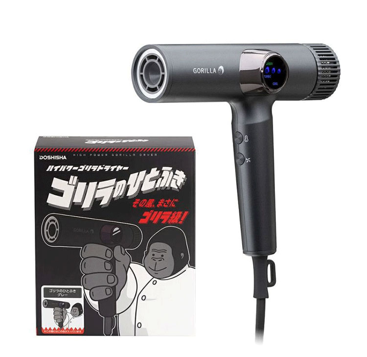 楽天市場】ゴリラのひとふき 時短 ハイパワーゴリラドライヤー 爆風