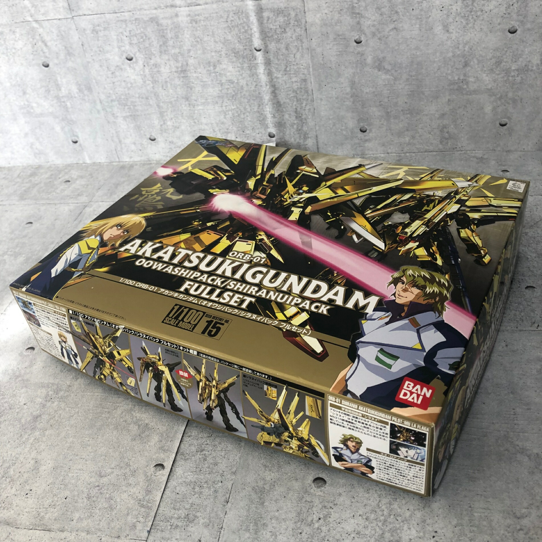 MG アカツキ ガンダム 新品未組立 改造パーツ オオワシパック シラヌイ