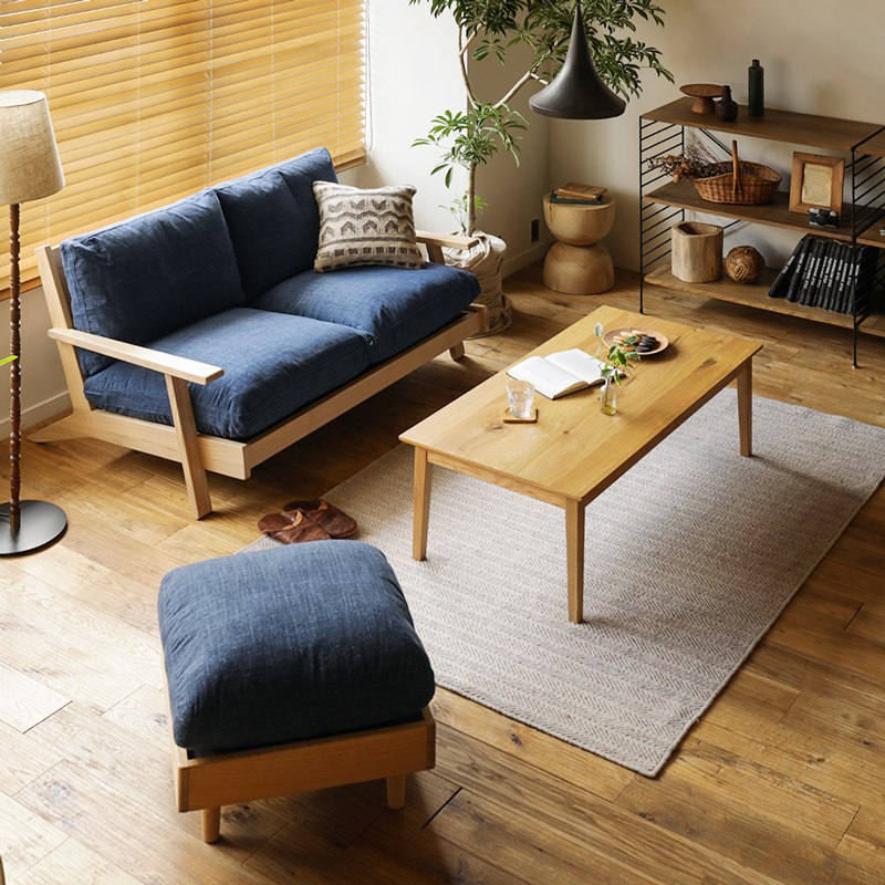 楽天市場】オットマン NOANA ノアナ ブラウンフレーム 1人掛け ソファ