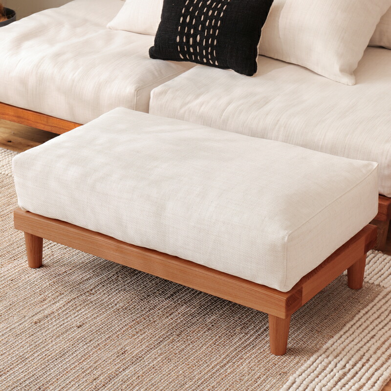 楽天市場】【ナチュラルフレーム】 オットマン AGRA アグラ ソファ 1人