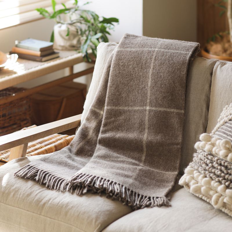 楽天市場】ウール ブランケット Silkeborg ダナーヤ ウィンドウペン