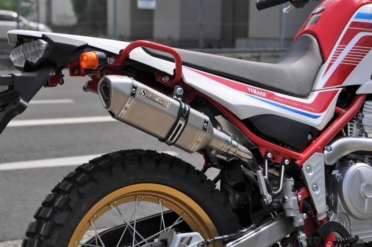 楽天市場】セロー250 トリッカー バイクマフラー XT250X ソリッド