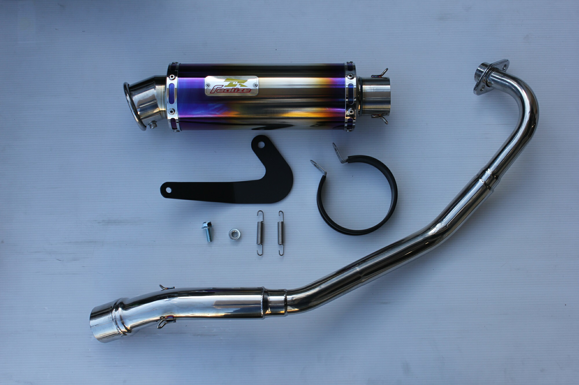 楽天市場】Realize モンキー125 バイクマフラー 2BJ-JB02 8BJ-JB03