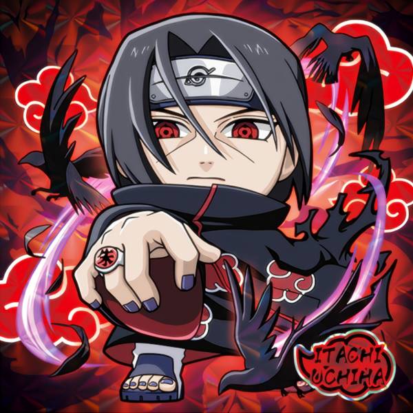 NARUTO ナルト 忍術大全カード NO.43 うちはイタチ レアカード NARUTO