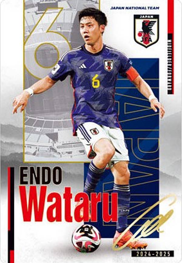 楽天市場】【[金箔サイン仕様] 1-38 遠藤航 (レアカード) 】ツイン