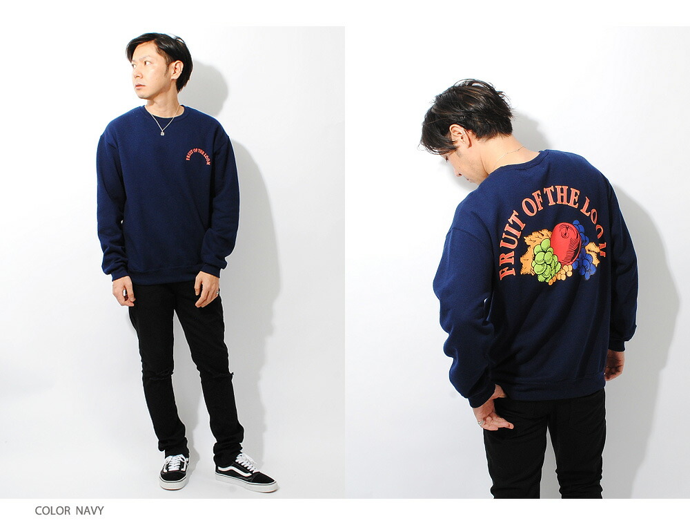 楽天市場】スウェット フルカラー ビッグスエット バックプリント プル