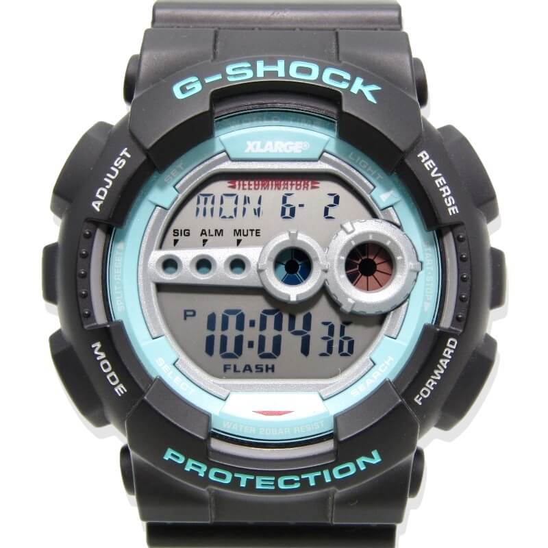 楽天市場】【中古】CASIO G-SHOCK Gショック GD-100 X-LARGE コラボ