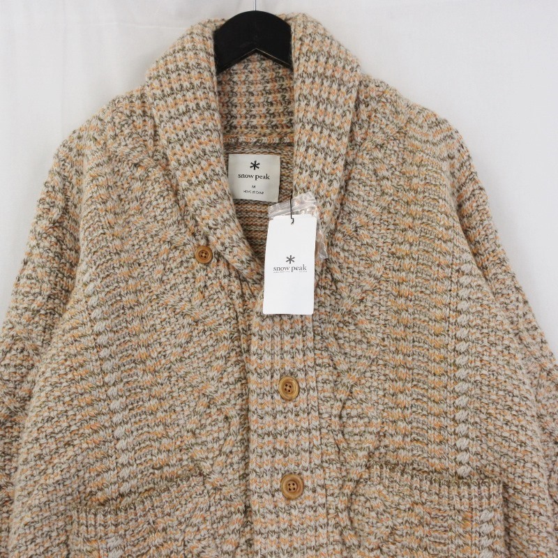 楽天市場】【中古】未使用 Snow Peak スノーピーク Alpaca Mixed Knit