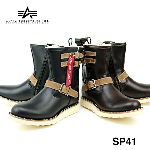 楽天市場】ALPHA INDUSTRIES アルファインダストリーズsp41レザー