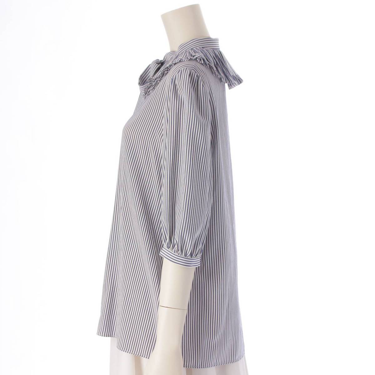 楽天市場】【セリーヌ】Celine シルク ボウタイ フリル パフスリーブ