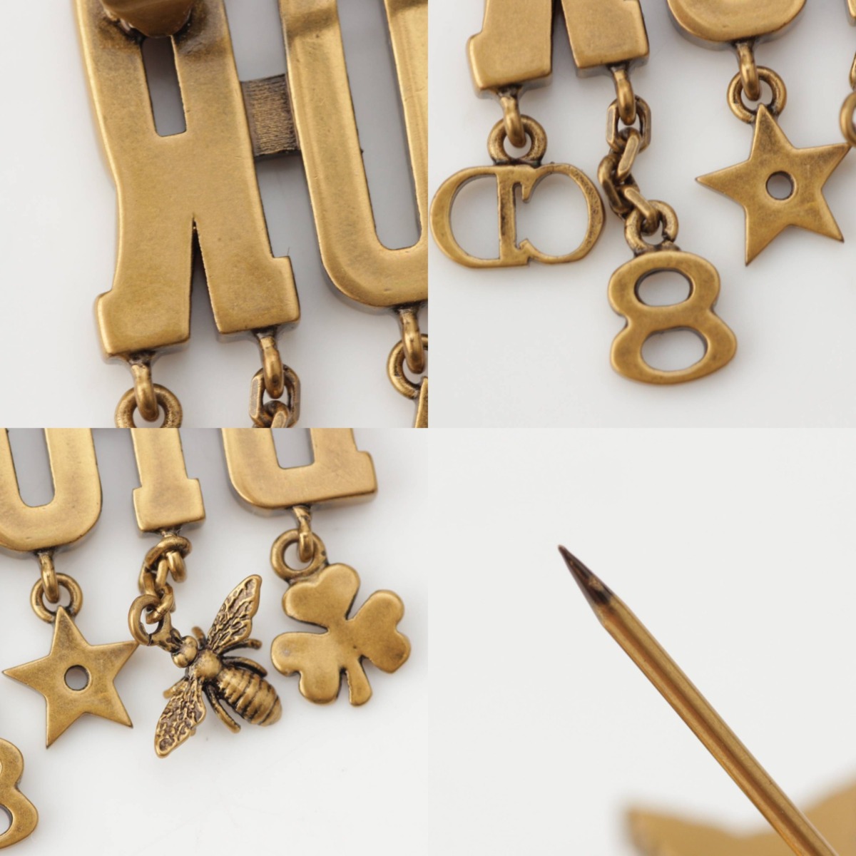 楽天市場】【クリスチャンディオール】Christian Dior ロゴ CD Bee 8