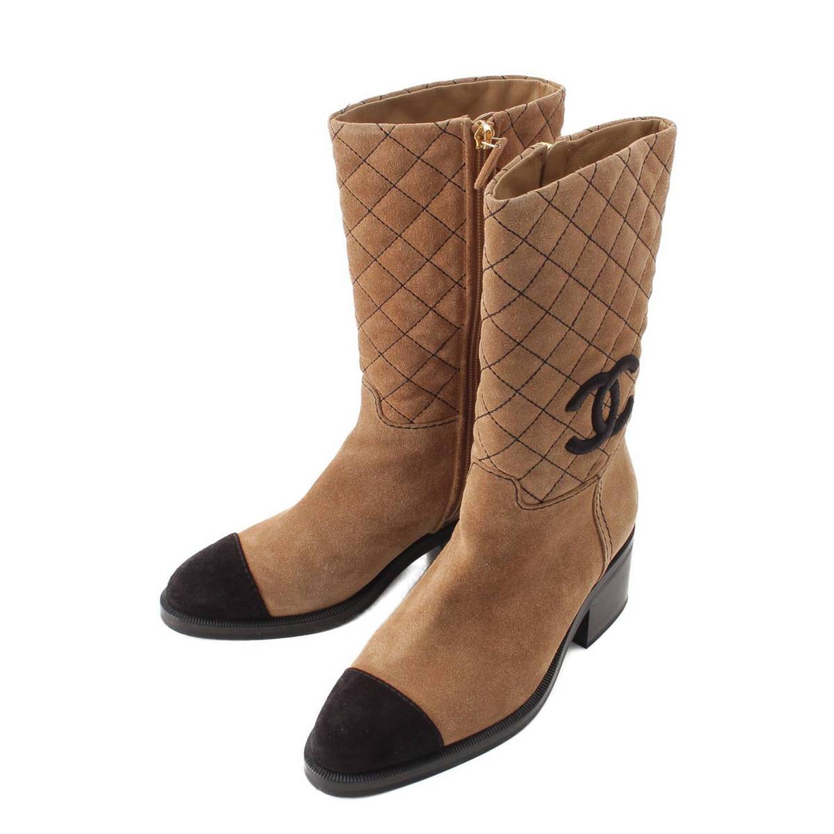 楽天市場】【シャネル】Chanel ココマーク マトラッセ スエード バイ