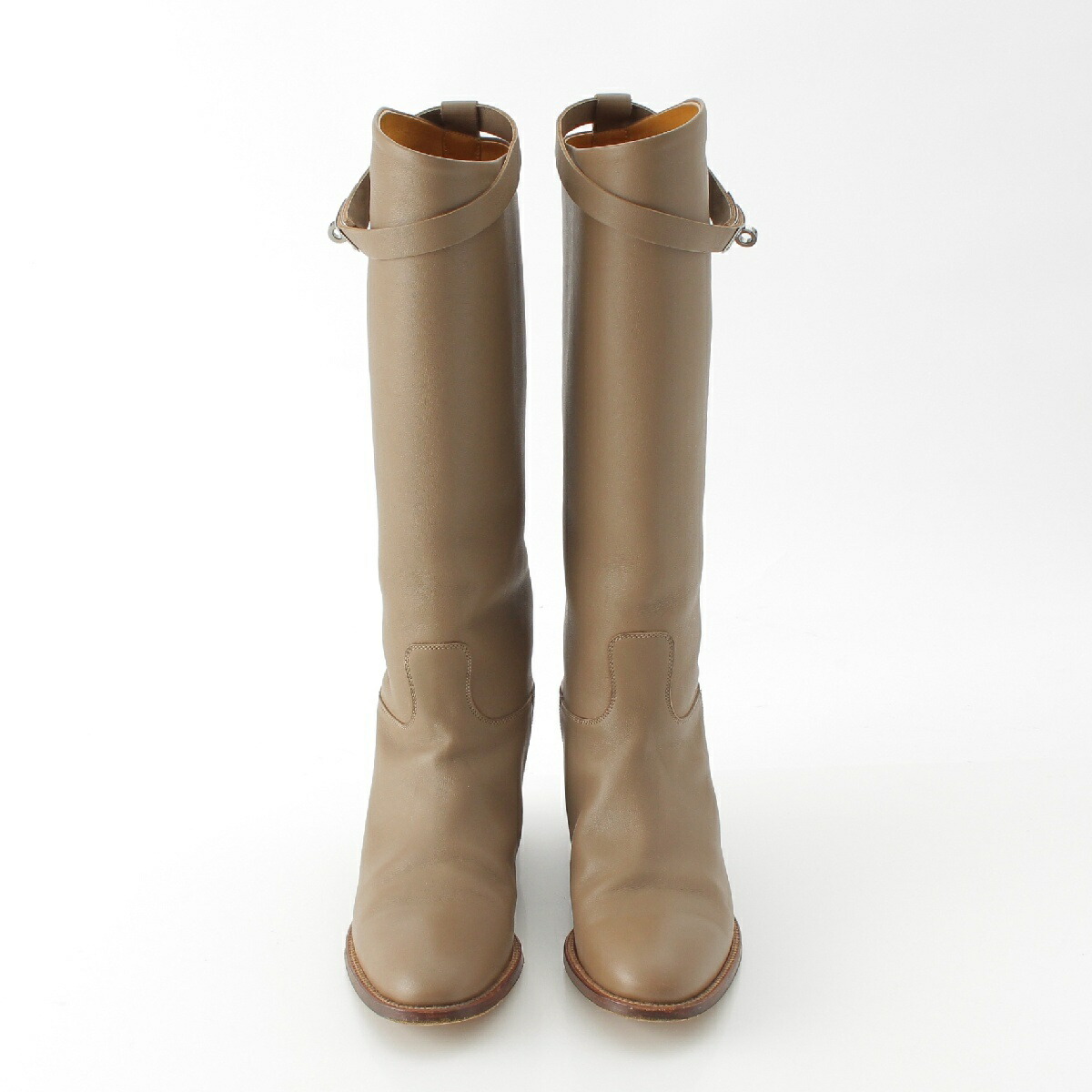 楽天市場】エルメス HERMES ジャンピング レザー ケリー金具 ロング