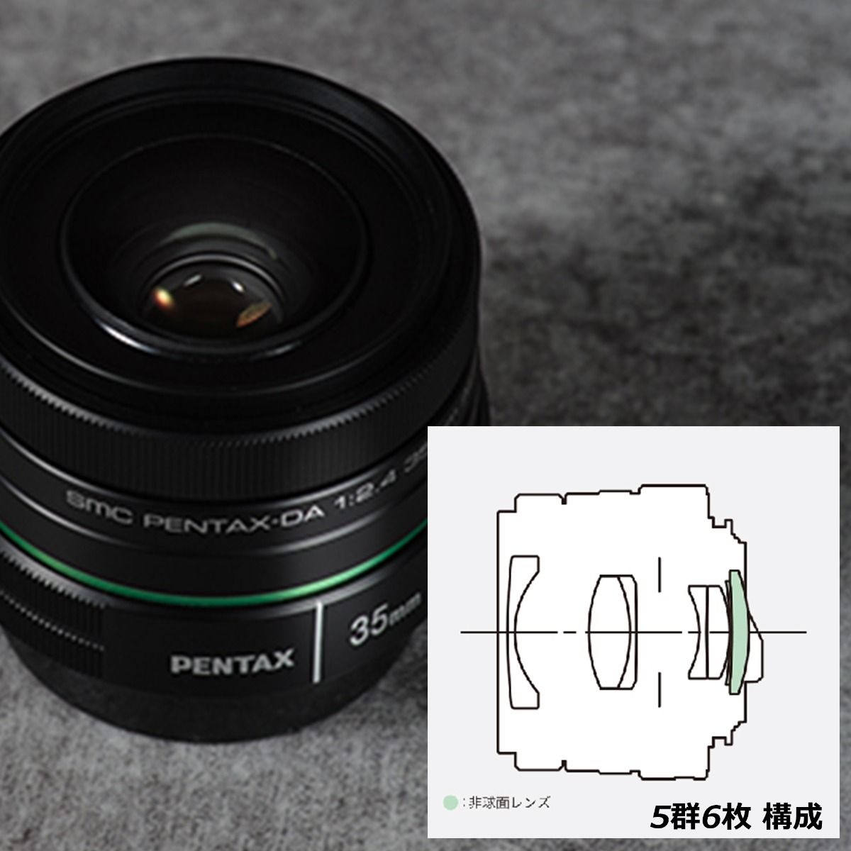 楽天市場】【公式店】smc PENTAX-DA 35mmF2.4AL ブラック