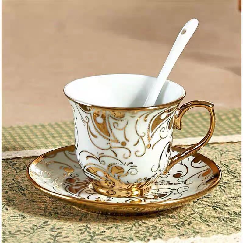 楽天市場】A061898ティー・コーヒーカップセット ☆カップ＆ソーサー6