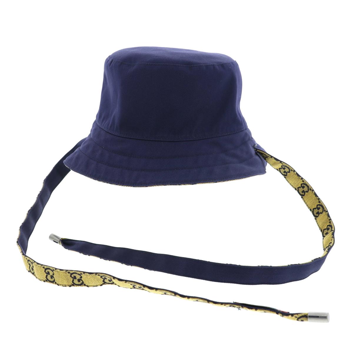 楽天市場】【中古】GUCCI （グッチ） GG ﾘﾊﾞｰｼﾌﾞﾙﾊｯﾄ 服飾 帽子/手袋