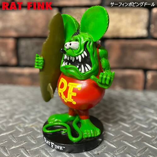楽天市場】Rat Finkラットフィンク◇サーフィンボビングドール