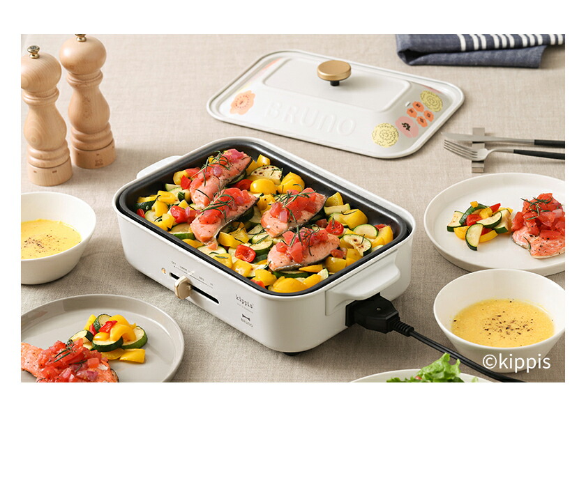 楽天市場】【レシピと選べる特典付】ホットプレート ブルーノ 北欧