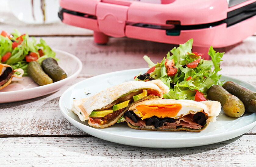 楽天市場】ビタントニオ ホットサンドメーカー プレスサンド 電気