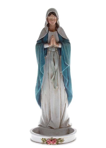 楽天市場】聖母マリア ロザリオホルダー 高さ 約20cm/ 十字架