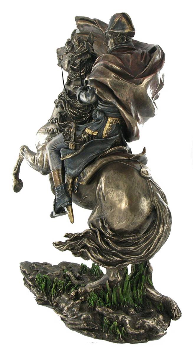 楽天市場】英雄！ナポレオン・ボナパルト彫像（馬上像）サン
