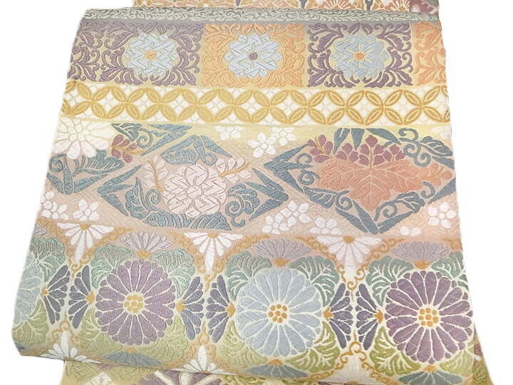 楽天市場】袋帯 未仕立て 正絹 西陣織 唐織 結婚式 入学式 卒業式 華紋