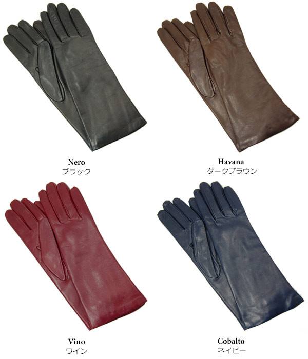 楽天市場】革手袋 レディース セミロング イタリア製 レザー グローブ