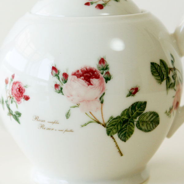 楽天市場】ギフト ティーポット ルドゥーテローズ 日本製 薔薇