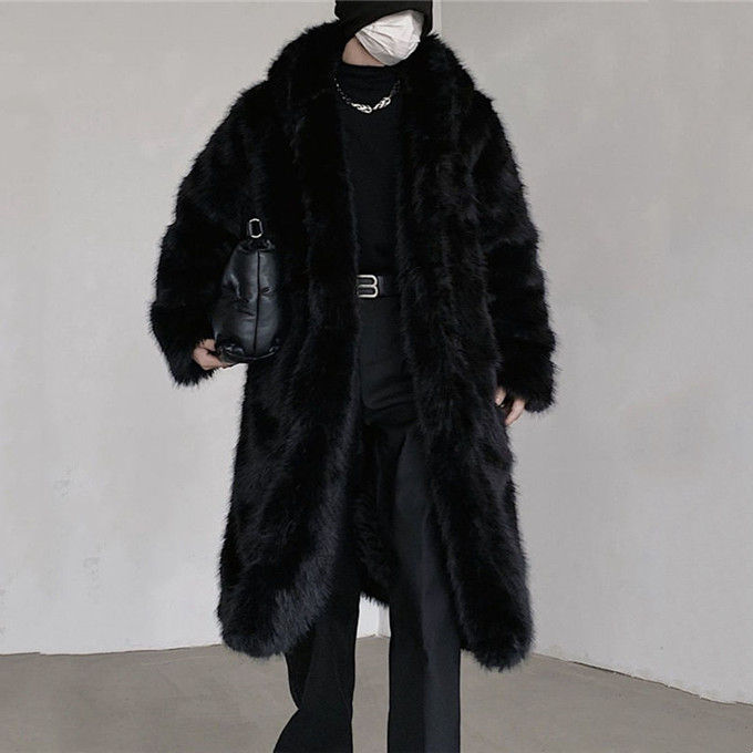 楽天市場】毛皮コート ファーコート メンズ 厚手 あったか アウター