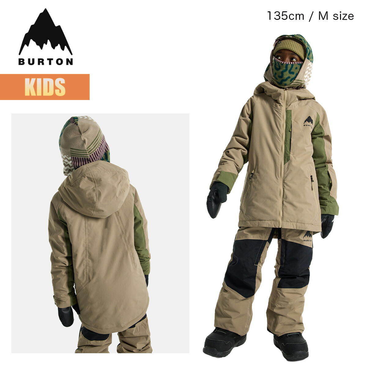 楽天市場】バートン スノーボードウェア キッズ ジャケット 25-26