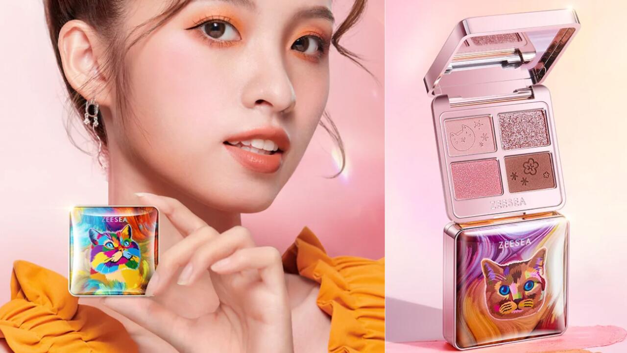 中国コスメ 18点セット Flowerknows ZEESEA 中国コスメ 18点セット