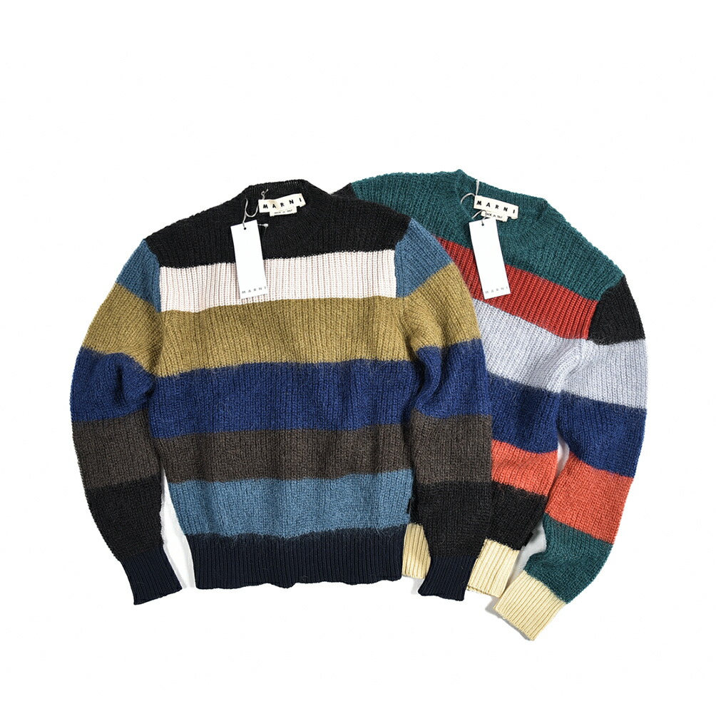 楽天市場】マルニ MARNI ニット セーター ローゲージ クルーネック