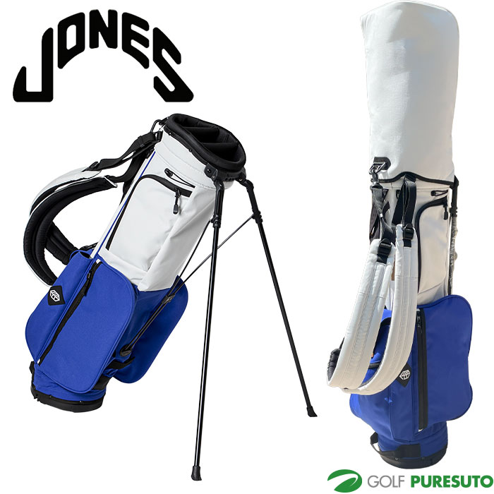 楽天市場】ジョーンズ ゴルフ 8.0型 JONES Rover Stand Bag Cement