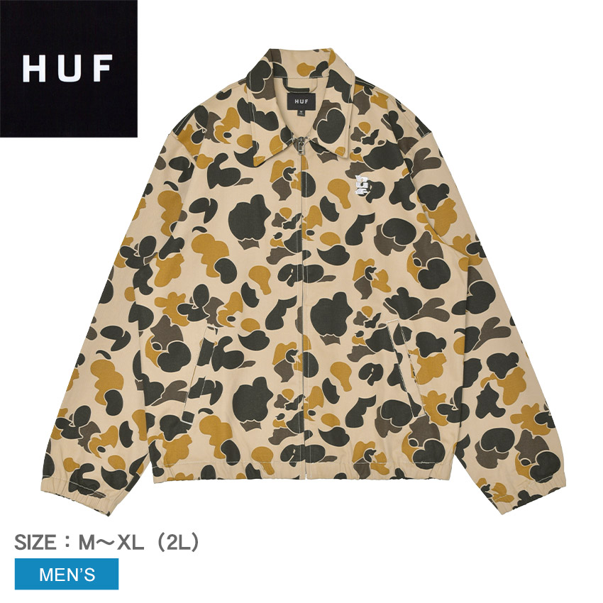 楽天市場】ハフ ジャケット HUF SET MEGABLAST CAMO SHOP JACKET