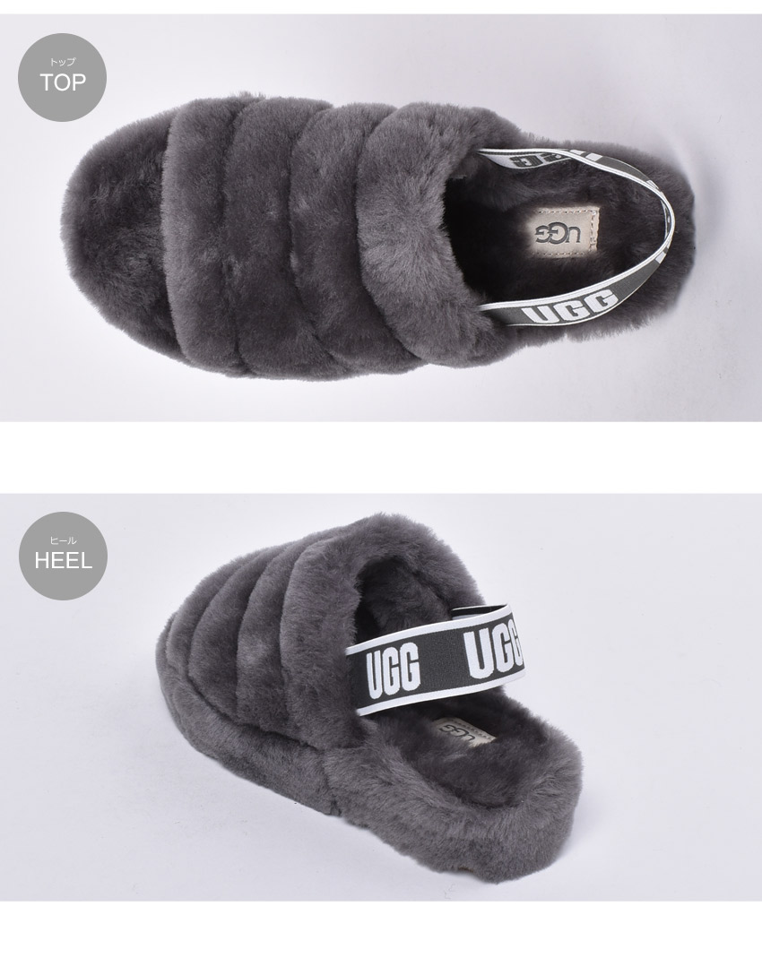 楽天市場】アグ サンダル レディース フラッフ イヤー スライド UGG