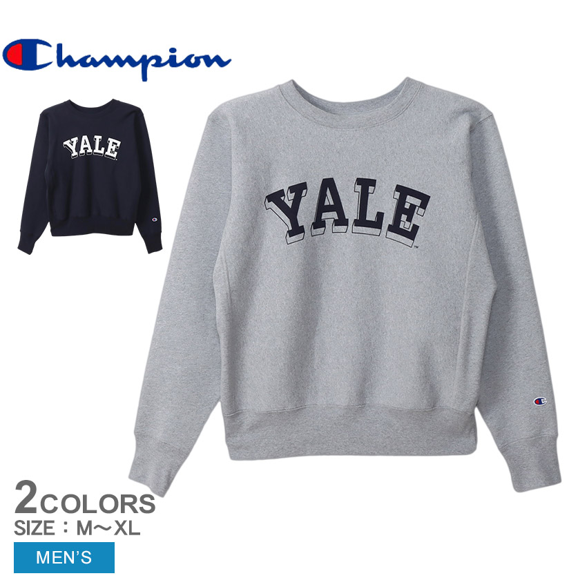 ミ*ル様 Champion Yale トレーナー グレー Champion Yale トレーナー M